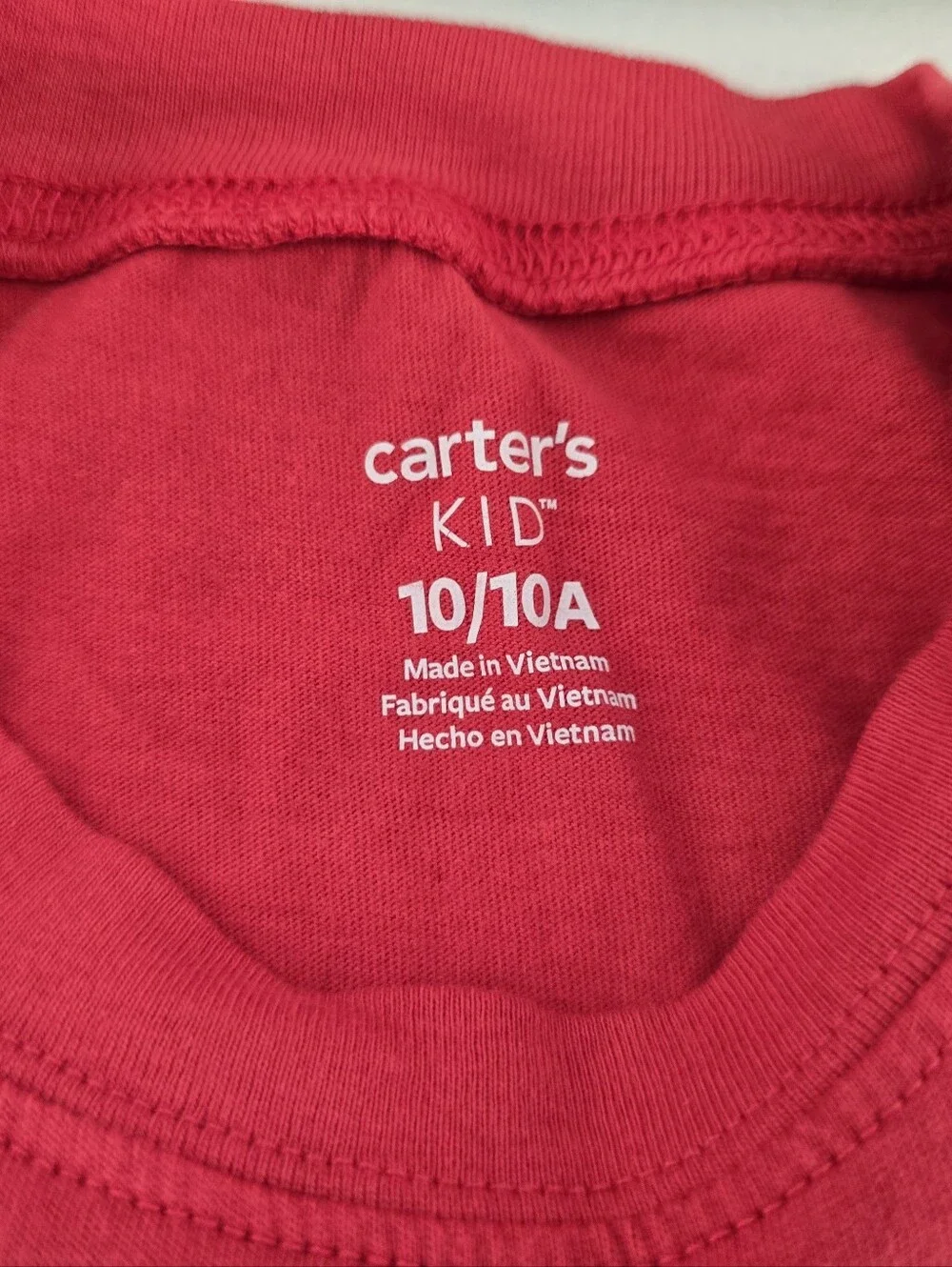 Carter's Red Long-Sleeve Tee with Orange & Yellow Car Graphics